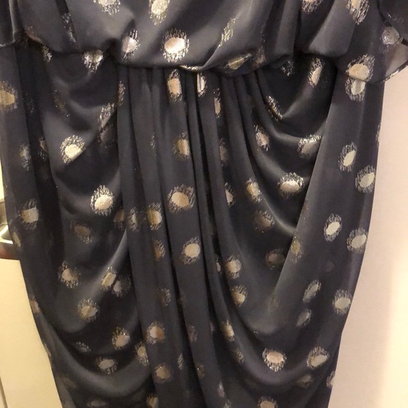 ADRIANNA PAPELL one shouldered asymmetric dress - Picture 3 of 6